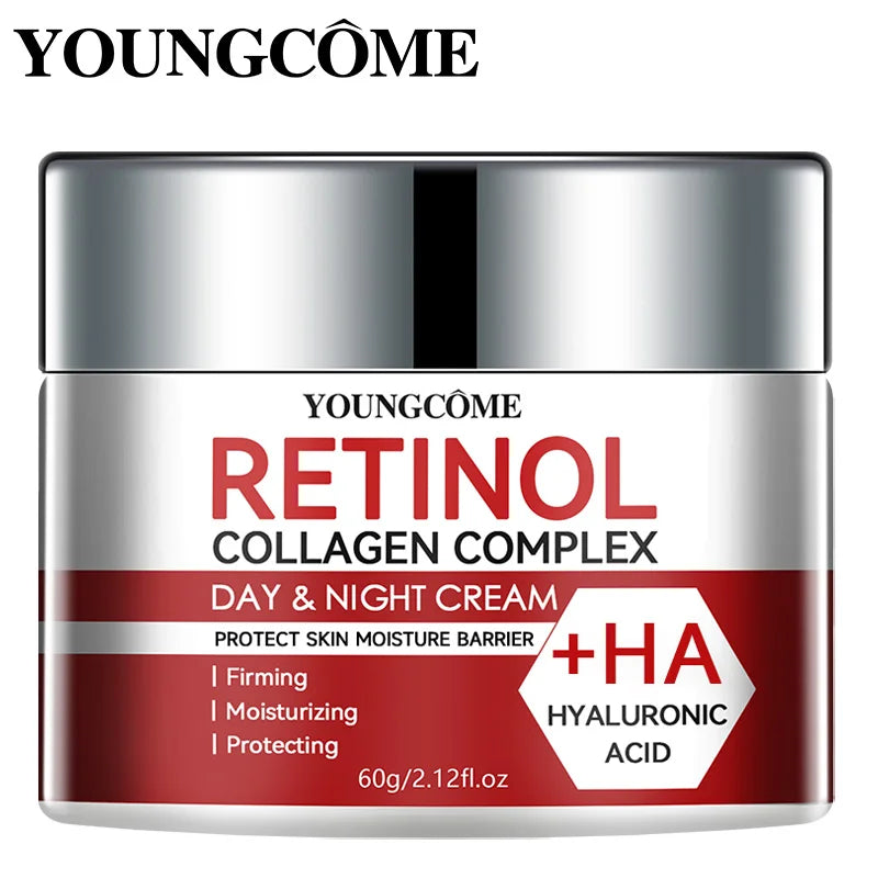 Retinol Collagen Facial Care Moisturizing Cream deeply nourishes Suitable for dry and rough skin, Aging Face Cream Moisturizing