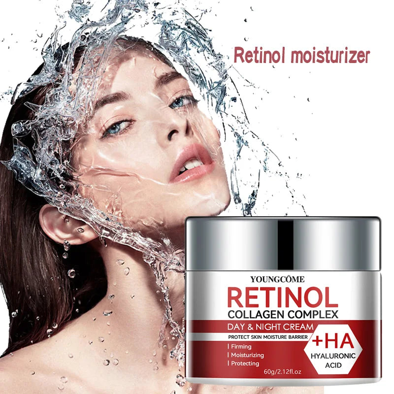 Retinol Collagen Facial Care Moisturizing Cream deeply nourishes Suitable for dry and rough skin, Aging Face Cream Moisturizing